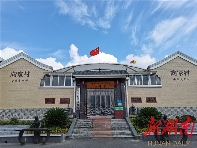 向家村新貌全景